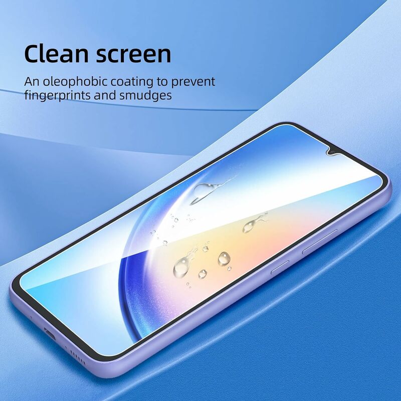 زجاج مقسى لـ Samsung Galaxy A25 ، واقي الشاشة ، فيلم ، 2 ، 4 ،