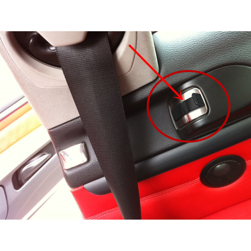 NICECNC حزام الأمان تسليم فيكس مرفق موسع لسيارات BMW E92 3 Series 2007-2013 اكسسوارات تعديل الداخلية