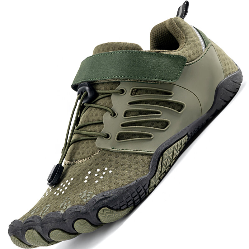 أحذية ركض بسيطة للرجال والنساء ، أحذية مياه سريعة الجفاف ، تمارين متقاطعة للمشي لمسافات طويلة ، صندوق عريض لأصابع القدم ، بدون قطرة