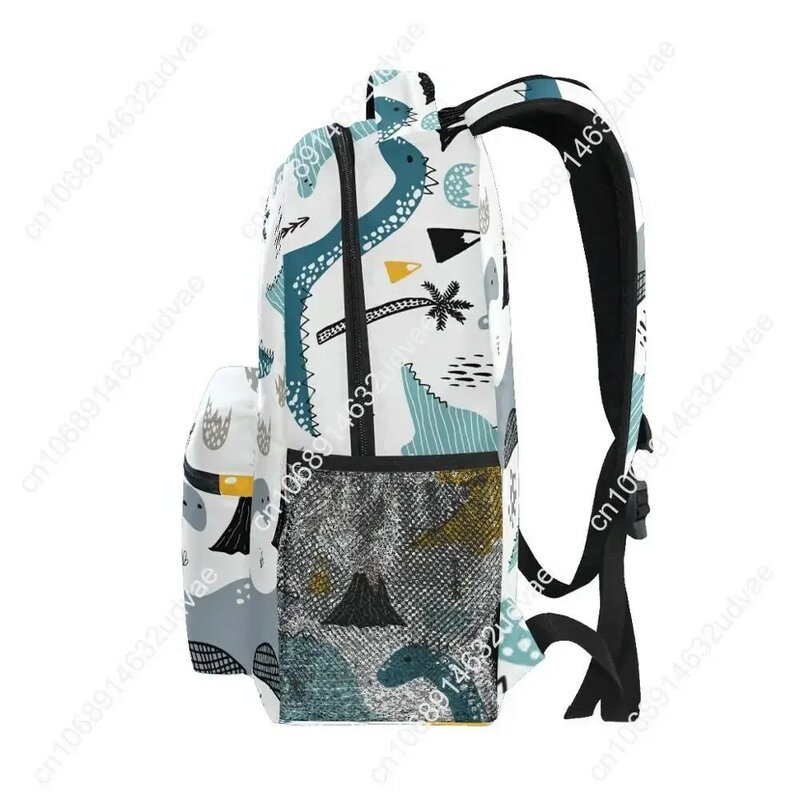 حقيبة مدرسية بطباعة ديناصور للأطفال ، حقيبة ظهر للأولاد والبنات ، حقيبة طالب على شكل حيوانات كرتونية للأطفال ، حقيبة كتب ، جديدة