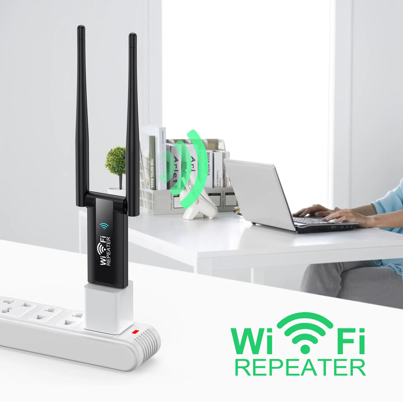 لاسلكي USB واي فاي مكرر ، موسع ، إشارة مكبر للصوت ، الداعم ، طويلة المدى واي فاي راوتر ، تمديد شبكة المنزل ، 2.4G ، 300Mbps
