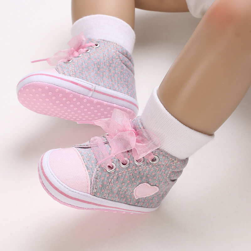 أحذية رياضية جديدة مناسبة للربيع والخريف للفتيات وحديثي الولادة ، أحذية رياضية غير رسمية للرضع الصغار ، أحذية لينة ومضادة للانزلاق ، أحذية مشوا لأول مرة