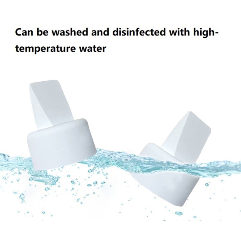 صمامات منقار البط المصنوعة من السيليكون من أجل التعبير السلس لحليب الثدي QX2D