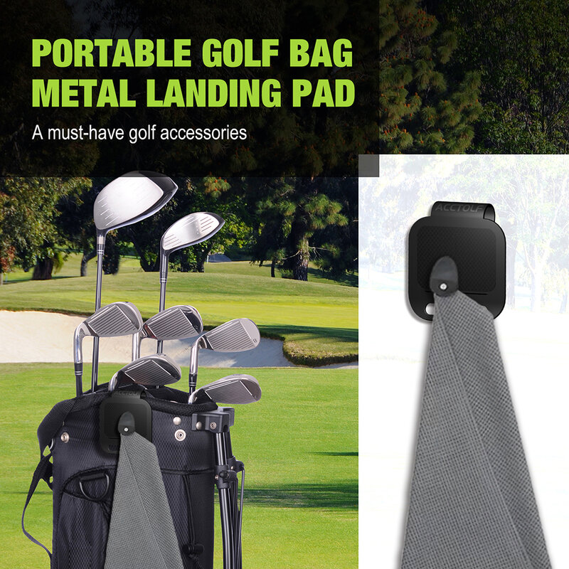Golfs حقيبة معدنية الهبوط وسادة قوية المضادة للخدش الهبوط الوسادة ل Golfs منشفة Golfs المتكلم