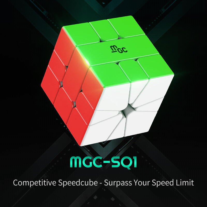 YJ MGC SQ1 المغناطيسي ماجيك سرعة مكعب MGC SQ-1 Stickerless المهنية تململ اللعب Yongjun MGC مربع-1 كوبو Magico اللغز
