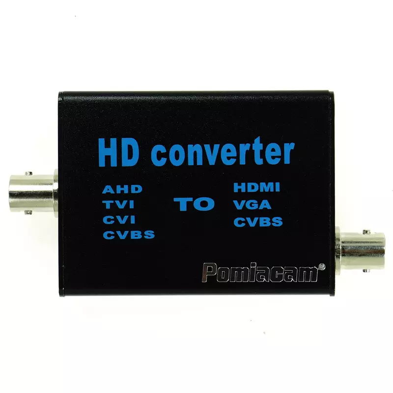 محول إشارة AHD إلى HDMI Vga 720p 960p 1080p Ahd Tvi Cvi Cvbs ، محول فيديو 4 في 1 متوافق مع كابل BNC