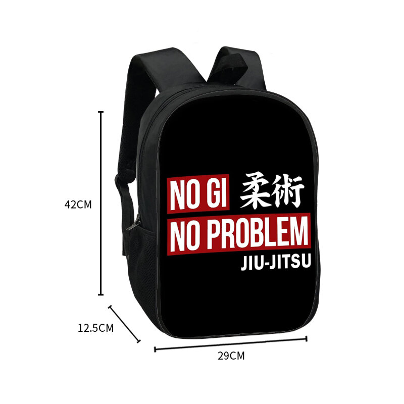Jiu-jitsu حقيبة ظهر فنون الدفاع عن النفس البرازيلية للرجال والنساء ، حقيبة مدرسية للطلاب ، كمبيوتر محمول ، هدية