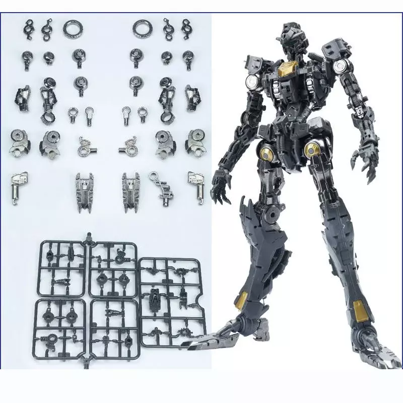 موديل الآس الأصلي الأصلي ، هيكل عظمي معدني للملغ 1 ، تجميع بارباتوس ، مجموعات روبوت قابلة للتحصيل ، هدية للأطفال