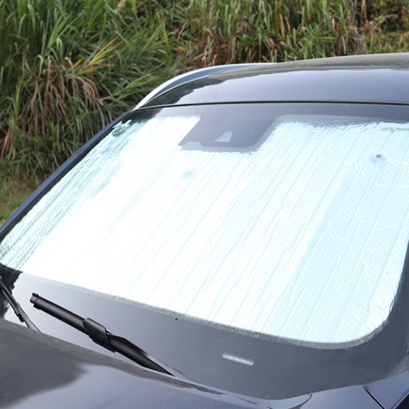 ل MG ZS EV EZS 2020 2021 2022 2023 شمسي UV حماية الستار الشمس الظل قناع الجبهة الزجاج الأمامي حامي اكسسوارات السيارات