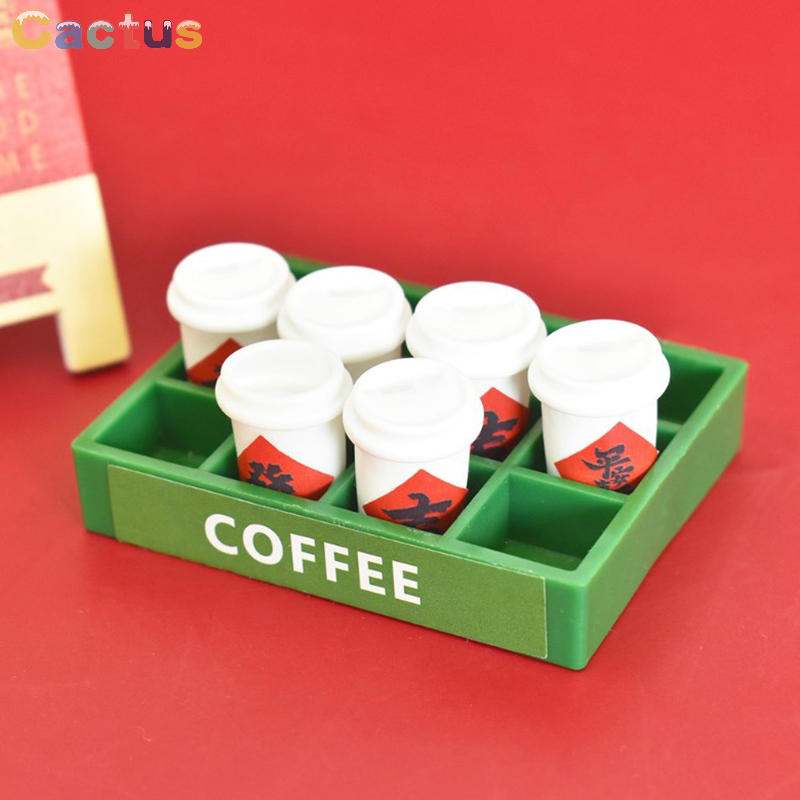 لعبة فنجان قهوة مصغر ، كوب مشروبات صغير للعب الطعام ، حلية ، ازدهار العام الجديد ، 10 من من من