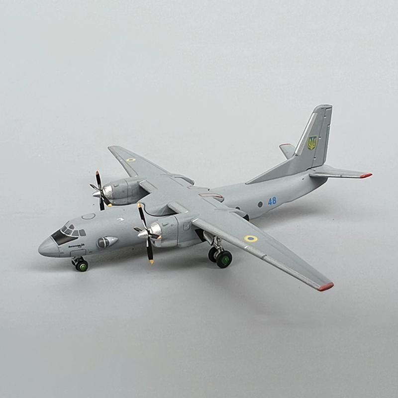 سلاح الجو-AN-26 نموذج طائرة النقل ، الكبار المشجعين تذكارية تحصيل ، هدايا أوكرانيا ، دييكاست 1:400 مقياس ، LH4326