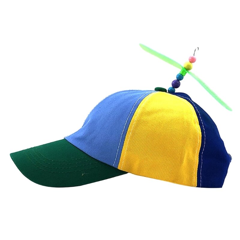 قبعة المروحة الإبداعية أغطية الرأس للحفلات العائلية تجمع الرياضة في الهواء الطلق قبعة بيسبول دروبشيبينغ