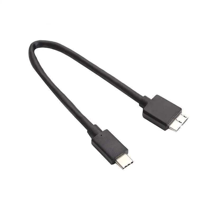 USB نوع C 3.1 إلى مايكرو B 3.0 كابل لسامسونج نوت 3 S5 2.5 بوصة القرص الصلب كابل اللوحي مايكرو B كابل الكمبيوتر الملحقات