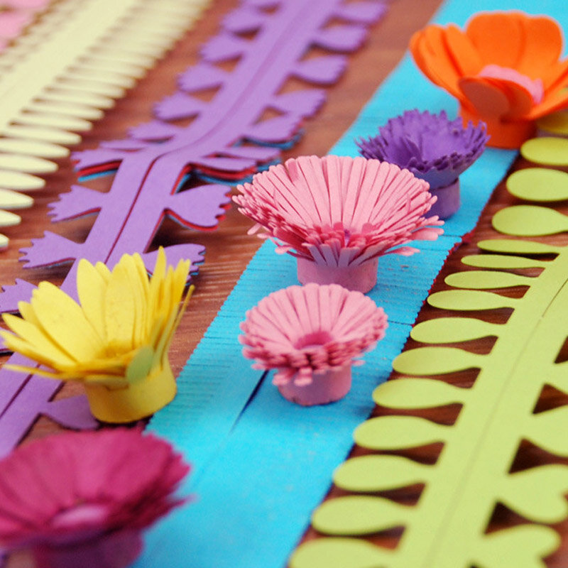 18 Stripes Flower Quilling Paper Strips Colorful Origami DIY Paper Hand Craft DIY Scrapbooks Children Kids Handmade Decoration