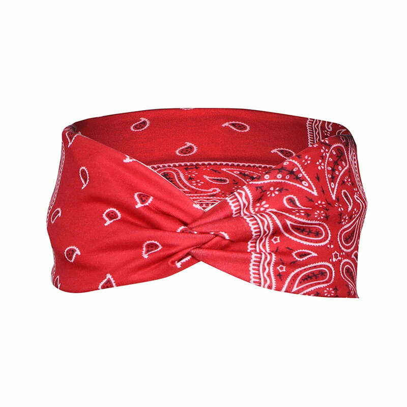 ربطة رأس مرنة للنساء من YUEHAO ، رباط رأس ، رباط شعر ، رباط رأس ، رباط رأس ، إكسسوارات حمراء
