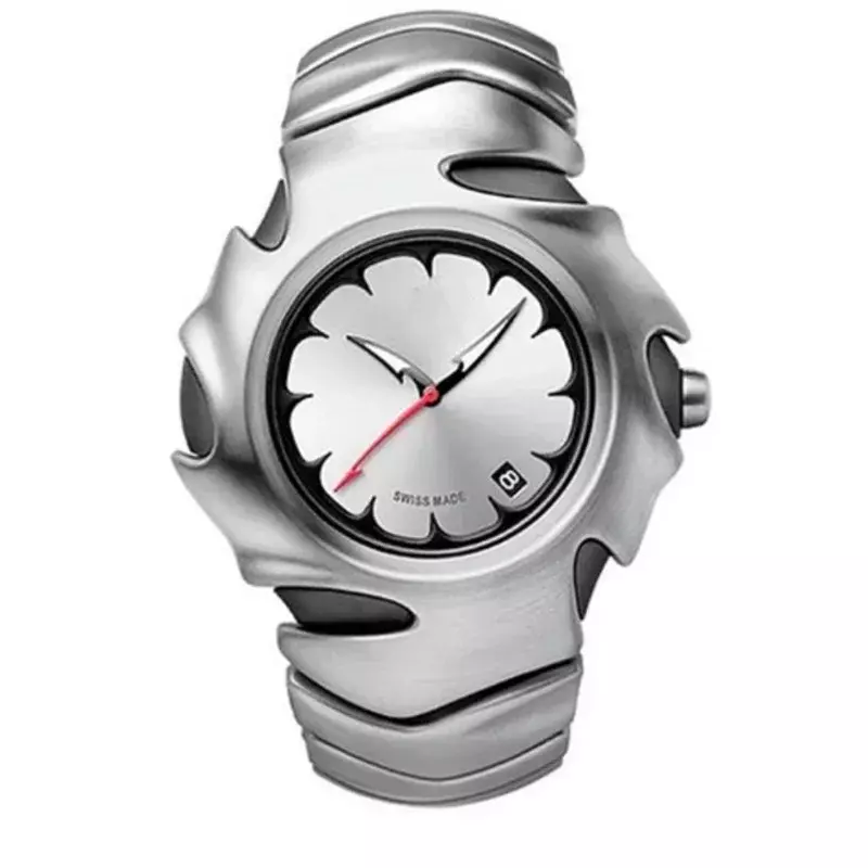 ساعة غير ميكانيكية على شكل K للرجال والنساء ، شفرة أصلية ، أزياء متطورة ، تصميم ذو أهمية خاصة