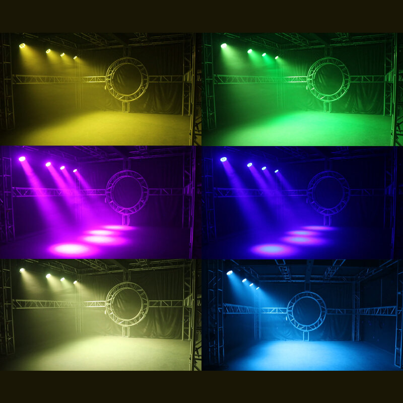 DJWORLD-Zoom شعاع إضاءة غسل ، 19x15W ، RGBW ، DMX ، إضاءة المسرح ، الزفاف ، الكنيسة ، الأضواء الصوتية ، الأضواء الكاشفة ، دي جي ، معدات النادي