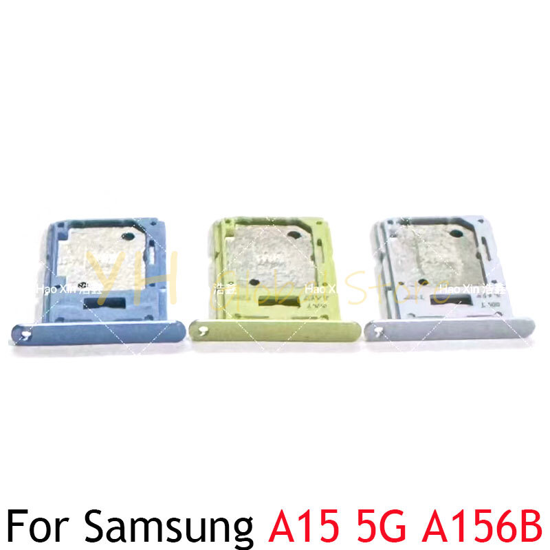 حامل درج فتحة بطاقة Sim ، قطع إصلاح ، Samsung Galaxy A15 ، A155F ، A156B ، A155 ، A156