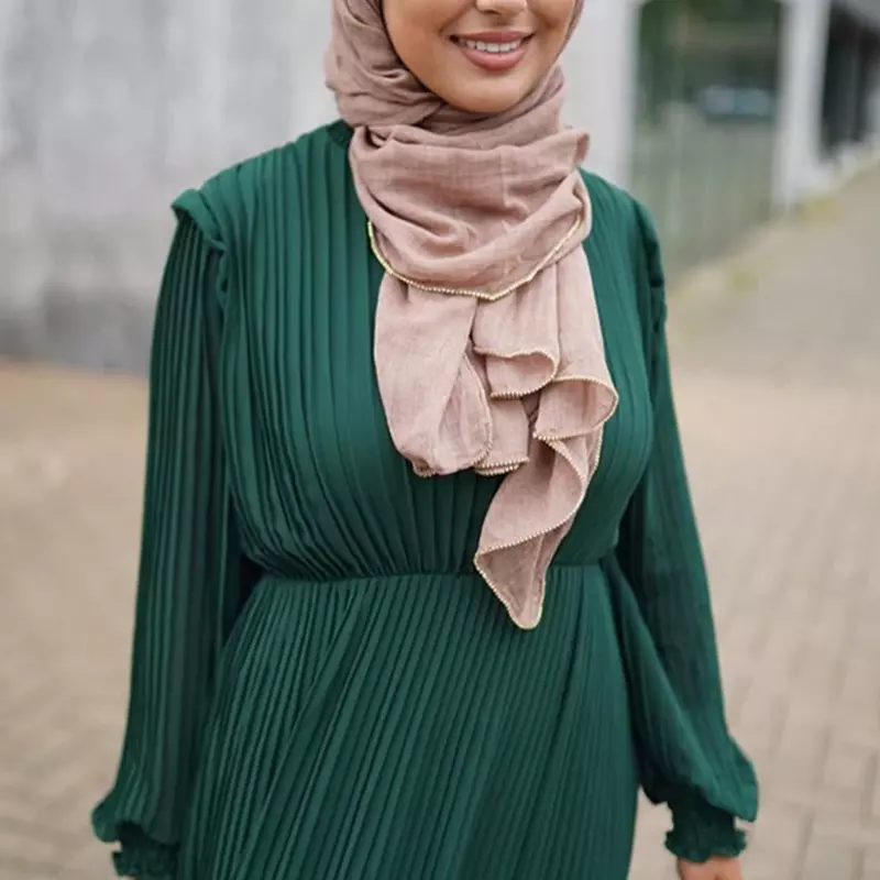 وشاح حجاب فوال ناعم للنساء المسلمات ، وشاح جانبي من كيم ، شالات ولف نسائي ، هولندا والعرب ، 180 × 80 سم