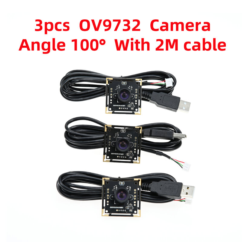 وحدة كاميرا كبل GXIVISION ، درجة ، OV9732 ، 2 متر ، IMX179 كاميرا USB ، متوافقة مع Autodarts.io ، تم تصحيحه والتحقق منه ، 3 ts