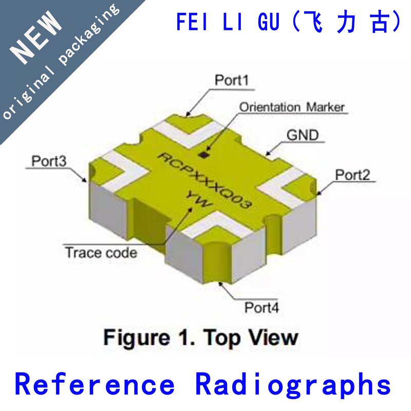 مقرنة RCP1500Q03 RCP150Q03 SMD RF ، تحديد مواقع عالي الدقة ، رقاقة ملاحة ، مكونات إلكترونية ، جديدة ، أصلية ، 1-30