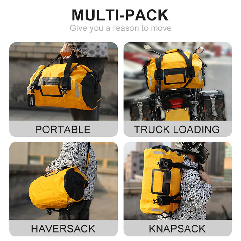 حقائب خلفية للأمتعة مقاومة للماء للدراجات النارية ، حقيبة المقعد الخلفي ، حقيبة سفر ، VOGE DS900X DS 900X DSX DS X 900DSX ، 40L 66L
