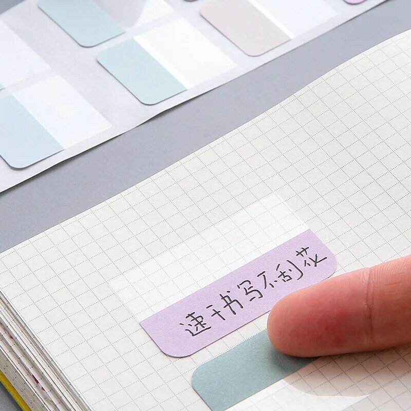 240/120/60 قطعة متعدد الألوان لزجة للكتابة قابلة لإعادة الكتابة مؤشر علامات التبويب للصفحات كتاب علامات القراءة ملاحظات