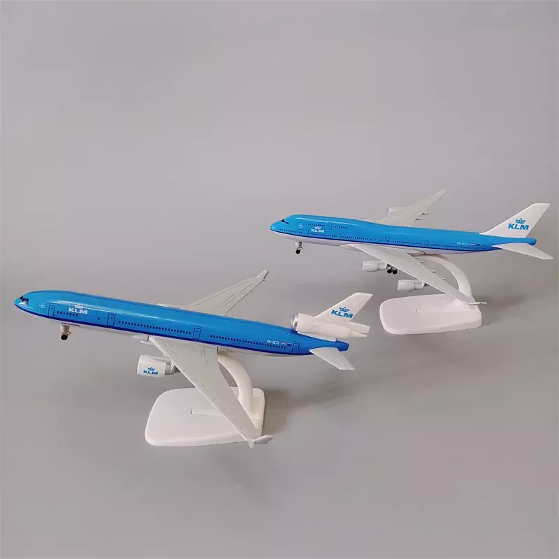 20 سنتيمتر سبيكة معدنية الهواء هولندا KLM الخطوط الجوية بوينغ B747 MD MD-11 طائرة نموذج Diecast طائرة نموذج ث الهبوط
