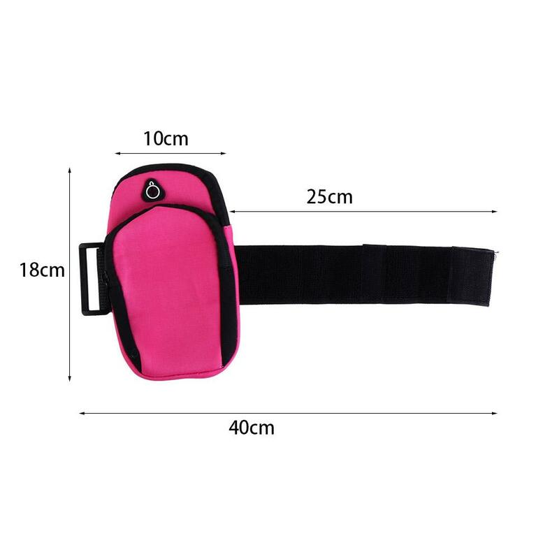 الرياضة الذراع حقيبة تشغيل الهاتف المحمول مقاوم للماء اللياقة البدنية الذراع الحقيبة للرجال النساء الركض في الهواء الطلق الملحقات