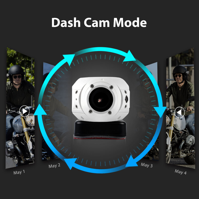 الانجراف شبح XL سنو الطبعة عمل كاميرا 1080P HD واي فاي بث مباشر كاميرا رياضية مقاوم للماء للدراجات خوذة دراجة نارية كام