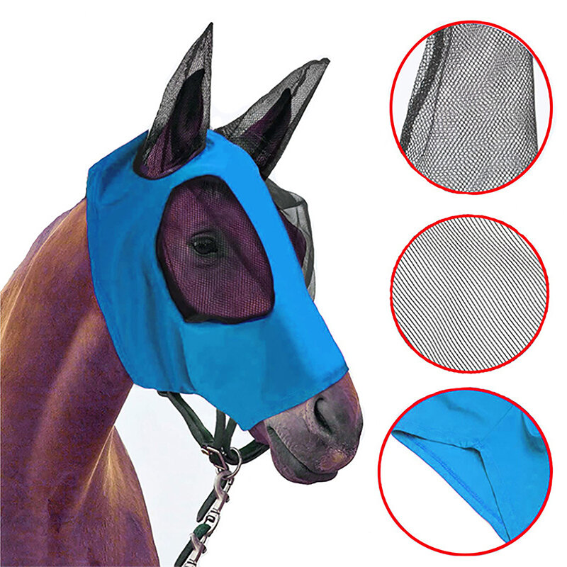 غطاء للأذن للخيول قابل للتهوية غطاء للأذن للفروسية معدات الحصان غطاء للأذن غطاء للأذن غطاء حماية للخيول