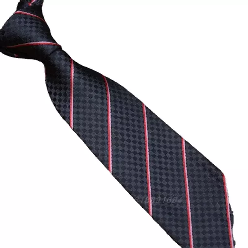 ربطة عنق حريرية على الطراز العائلي L & V ، عرض 8 ، هدية عمل محايدة ، فستان غير رسمي مخصص ، لون ثابت ، فاخر ، حرير ،