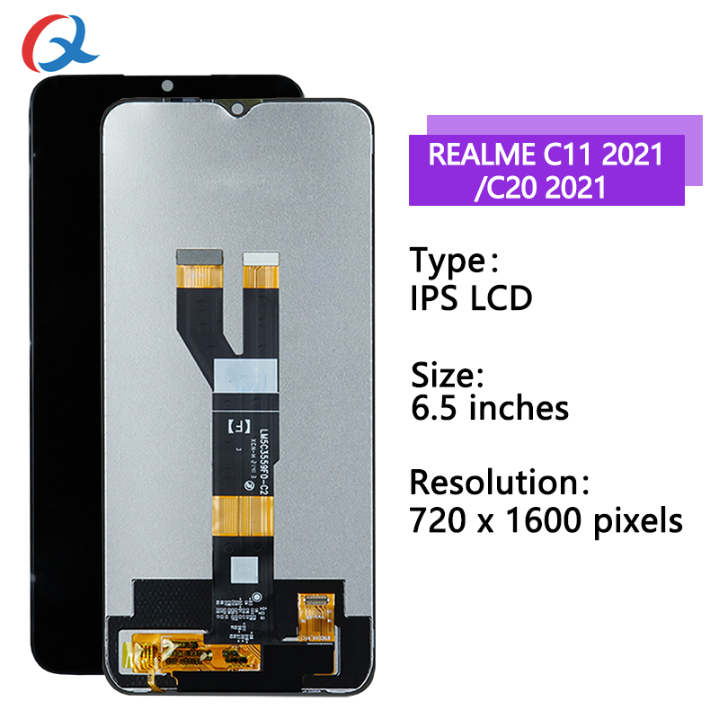 شاشة LCD بديلة لهاتف Realme ، هاتف محمول ، شاشة ، Realme C20 ، C21 ، C11 ، من نوع Realme