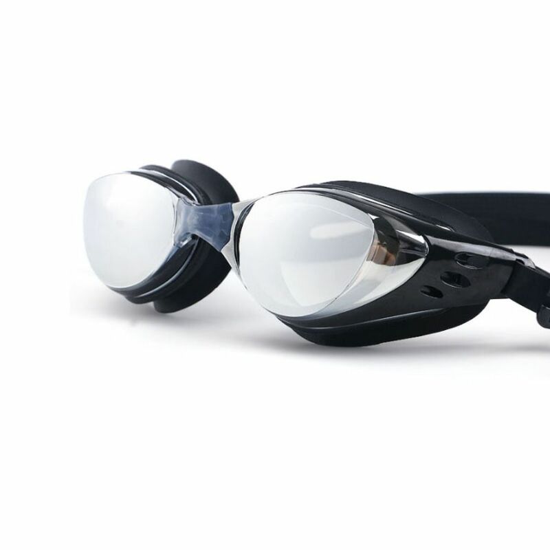 نظارات سباحة مقاومة للماء ، نظارات للغوص مضادة للضبط والأشعة تحت الماء ، والطلاء الكهربائي الناعم من السيليكون