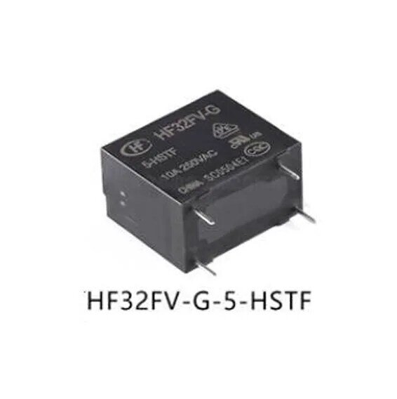 HF32FV-G-5 12 24-HSTF التتابع ، مفتوحة عادة ، 4Pin ، 10A ، DC5V ، 5 فولت ، 12 فولت ، 24 فولت ، 10 قطعة لكل مجموعة