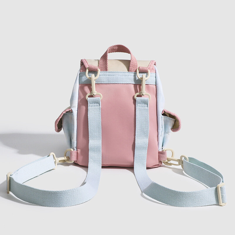 حقيبة ظهر من الجلد الصناعي بطباعة كرتونية لطيفة للفتيات ، حقيبة ظهر يابانية مفكرة ، حقيبة سفر مدرسية ملونة ، كاواي