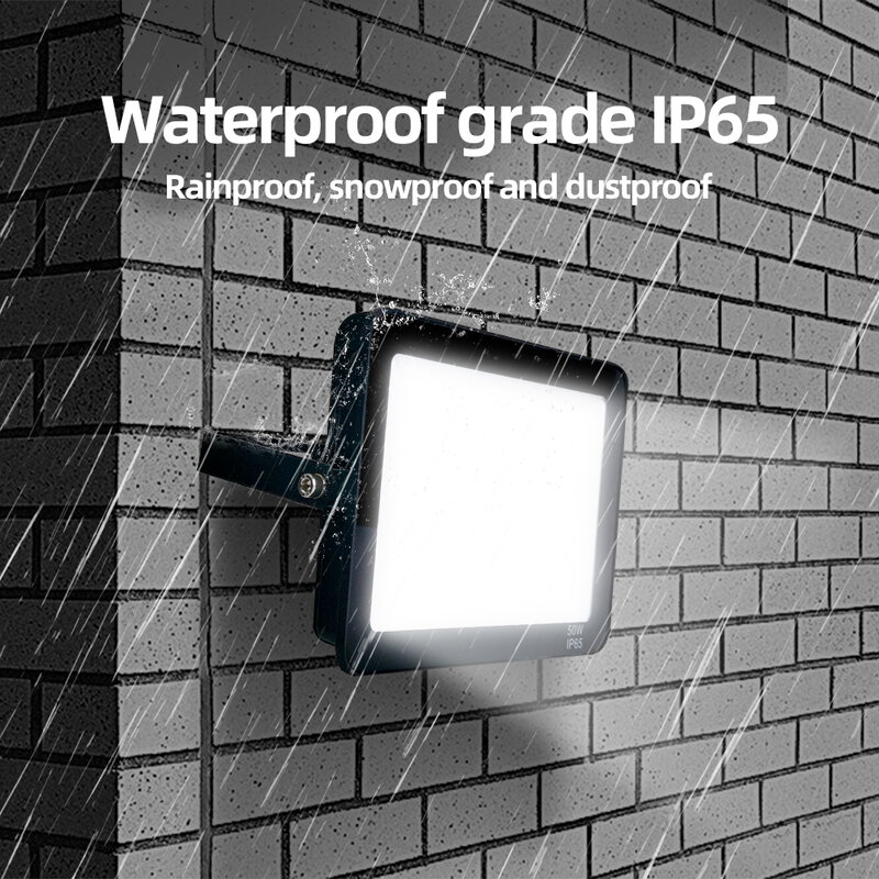 ضوء الفيضانات led كامل الطاقة 220 فولت عاكس مقاوم للماء IP65 netal ضوء في الهواء الطلق حديقة الإضاءة شارع الجدار مصباح Led أجهزة العرض