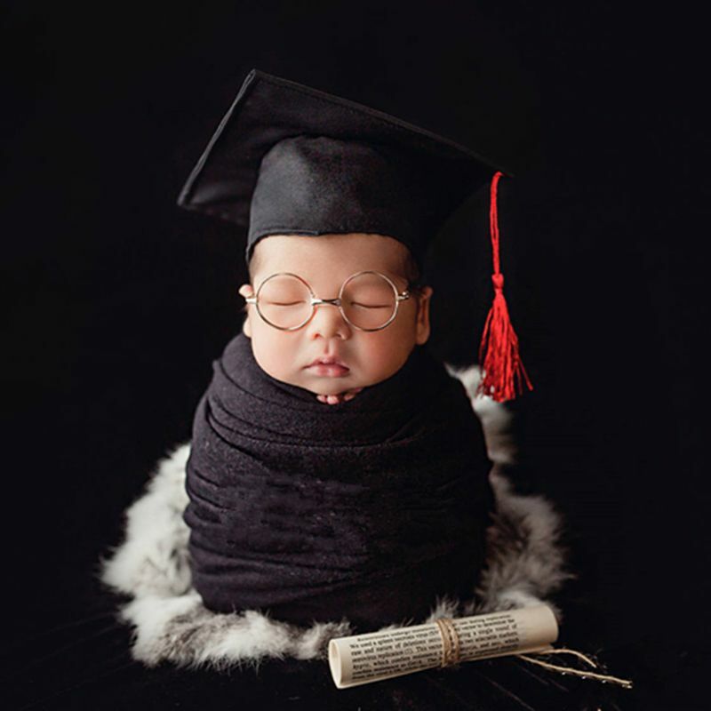طفل التصوير قبعة الخريف الوليد الأطفال بونيه قبعة الرضع قبعات بلون