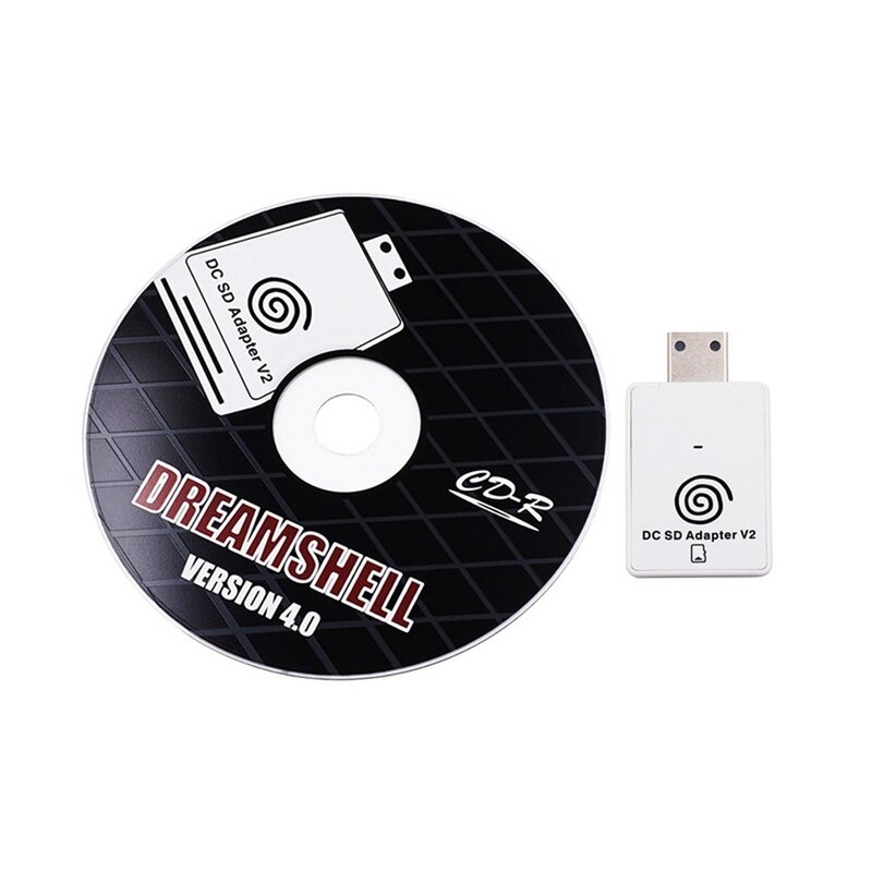 قارئ محول بطاقة SD/TF لـ Dreamcast و CD مع محمل DreamShell اقرأ الألعاب لـ DC Dreamcast