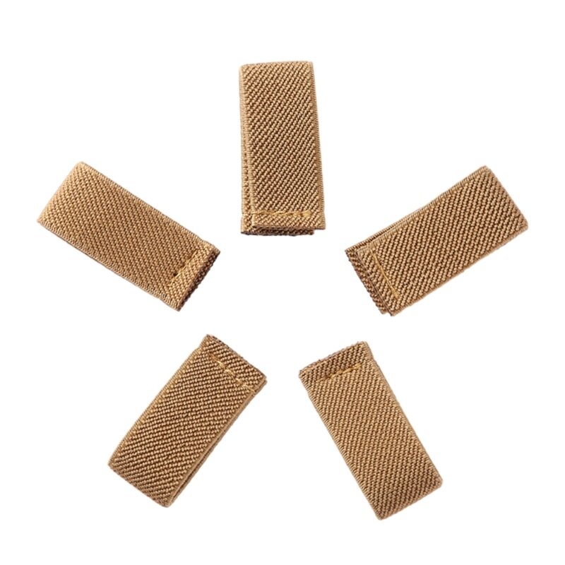 5 قطعة حلقة حزام من النيلون الإبداعي لحزام الخصر مكونات ذاتية الصنع غير رسمية على شكل روك ثقيل حزام خصر حلقة للكبار للجنسين