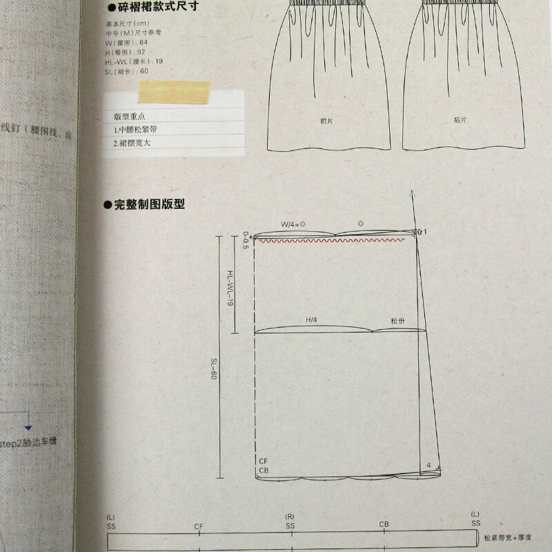 أساسيات صنع الملابس قطع الملابس كتاب مقدمة من تصميم زي