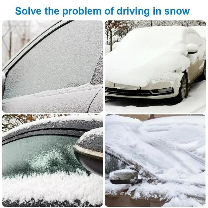 مكشطة نافذة السيارة مع مقبض رغوة ، مزيل الثلج ، كسارة الجليد ، أداة إزالة الصقيع ، مكشطة لإزالة الثلج الجليد