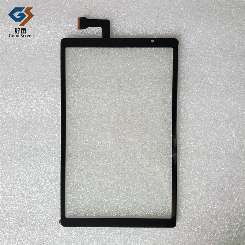 محول رقمي أسود يعمل باللمس بالسعة ، تابلت زجاجي 2.5 دي ، مستشعر متوافق ، P/N ، شاشة FPC 10 ، zt18m
