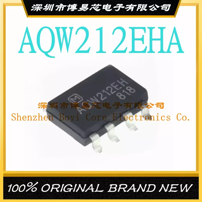 مرحل الحالة الصلبة Optocoupler المستورد ، AQW212 AQW212EHA التصحيح ، العلامة التجارية الجديدة ، SOP8