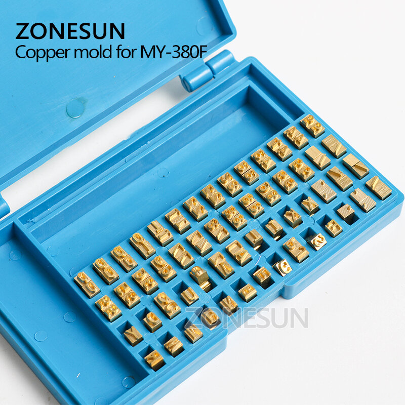 ZONESUN MY380 الحروف الأبجدية خطوط طباعة شرائط قطع الغيار ماكينة طبع الأكواد
