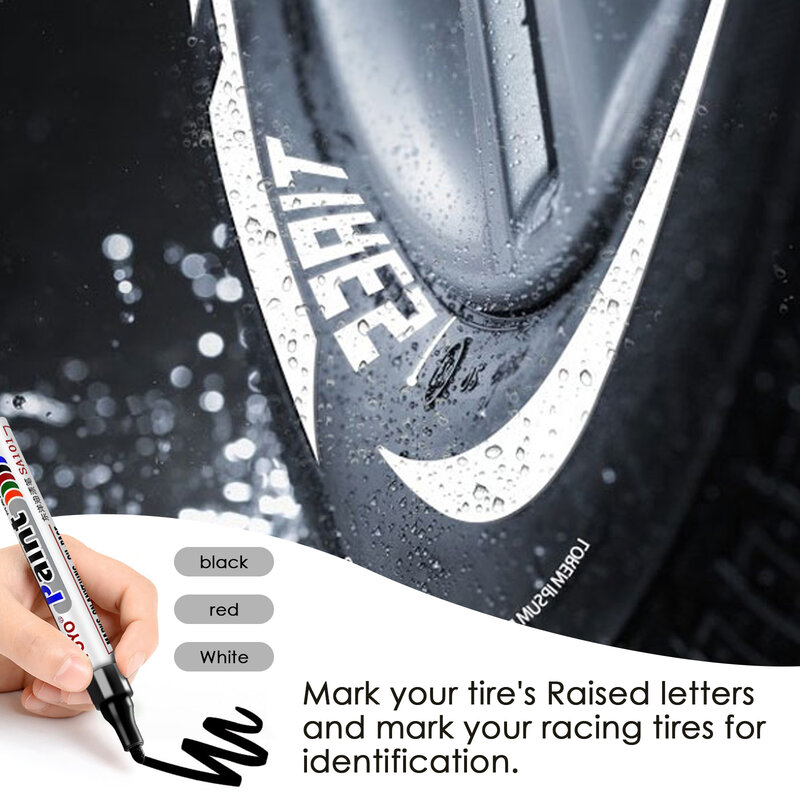 للماء إطار سيارة فقي الإطارات قلم جاف للرسم علامة DIY الفن قلم رسم أداة ل BMW E46 E49 F30 F80 E36 E46 E93 E92 F34 F31 Z4