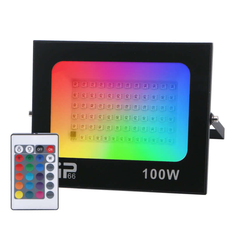 RGB ضوء غامر ذكي مقاوم للماء ، ضوء خارجي قابل للتعديل ، مصابيح إضاءة ، إضاءة مناظر طبيعية ، من 50 واط ، 30 واط ، IP66