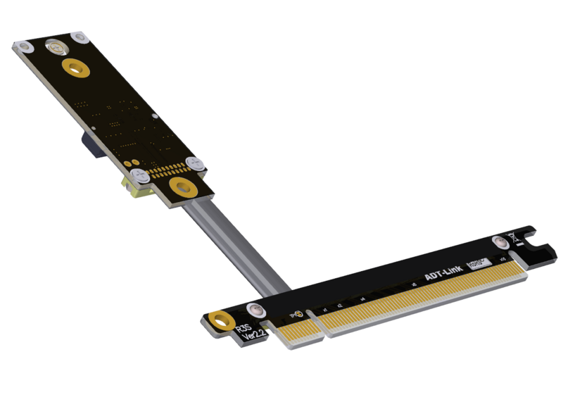 PCIe X16 إلى M.2 A.E. مفتاح واي فاي محول تمديد كابل بطاقة الشبكة اللاسلكية كابل ADT