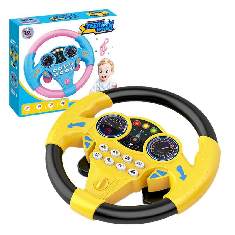 عجلة قيادة إلكترونية للأطفال ، تطوير النموذج الصوتي ، لعبة تعليمية ، صوتي ، شارك في العجلة ، صوت ، طيار موسيقي