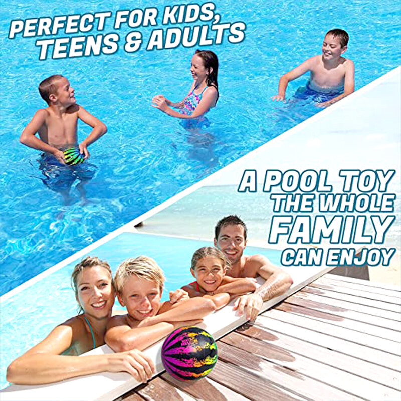 AVIS البطيخ الكرة تحت الماء لعبة لحمام السباحة بالونات المياه بركة الكرة لتحت الماء يمر المراوغة الغوص وألعاب حمام السباحة